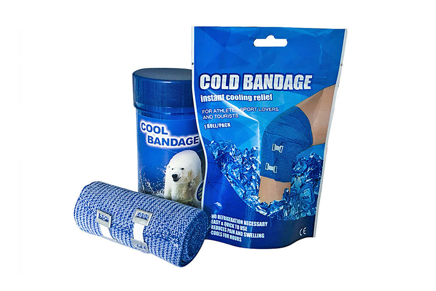 10-15 ℃ Bandage froid de la couche de gel / liquide de refroidissement dans les boîtes