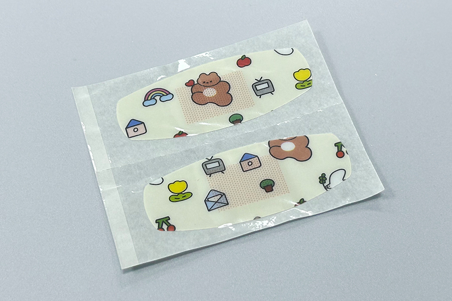 Pas de bandage en plastique anti-bactéries résidu