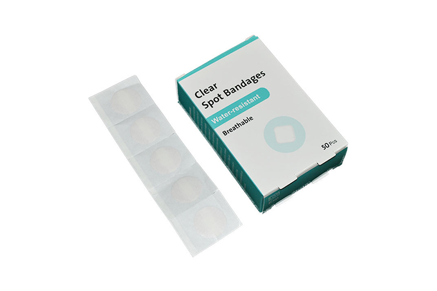 Bandages de spot claire de film en polymère