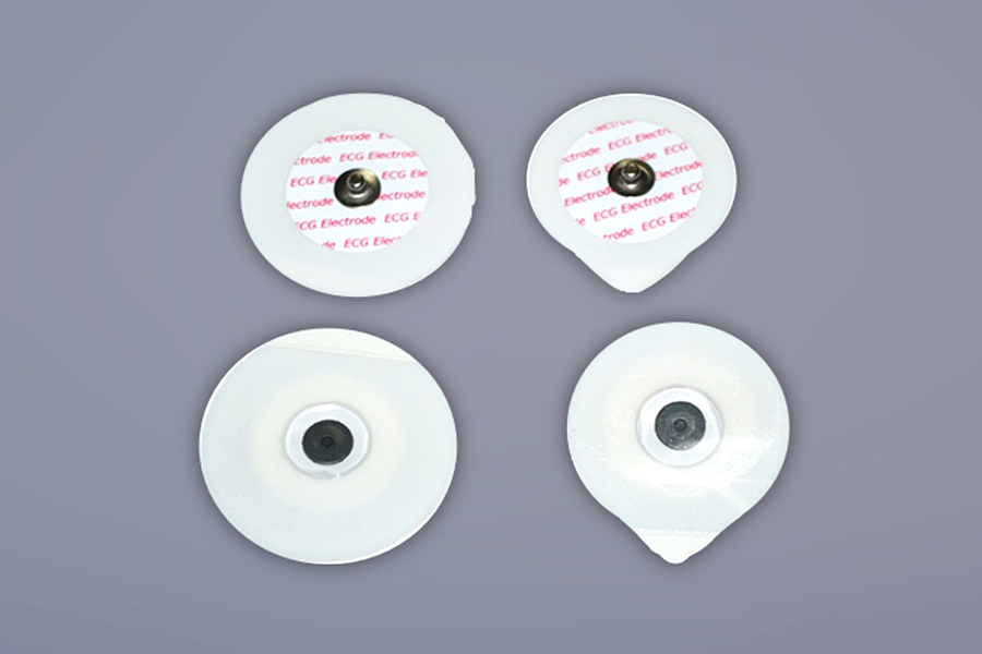 Électrode ECG jetable pour adulte