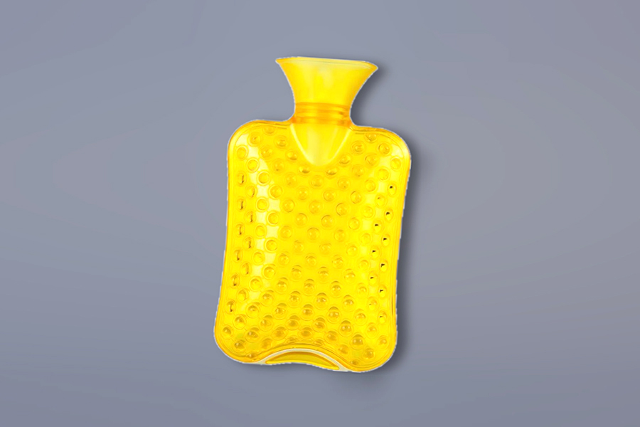 Bouteille d'eau chaude en PVC