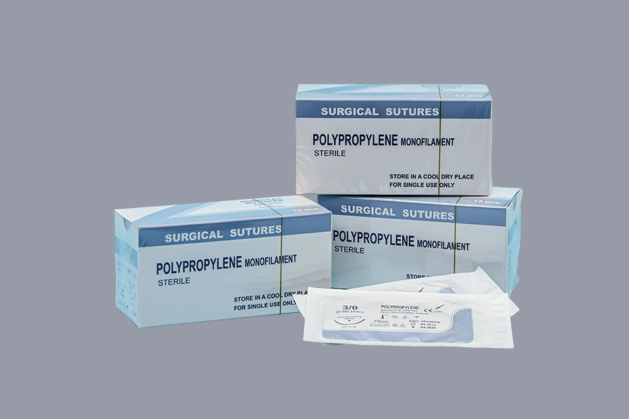 Sutures non résorbables en polypropylène