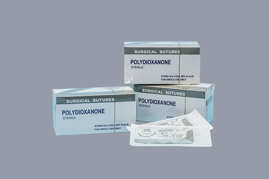 Suture résorbable en polydioxanone