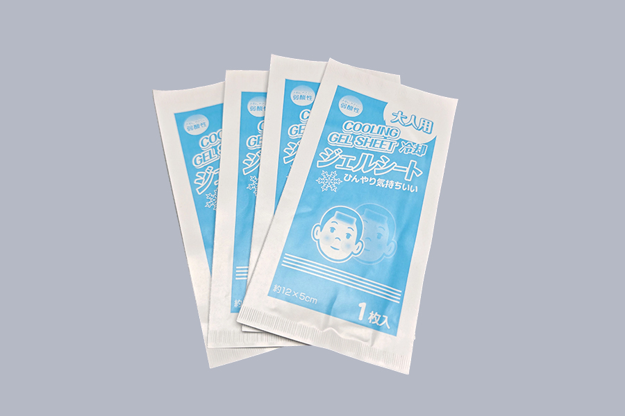 Patch de refroidissement de fièvre en tissu Spunlace 12 × 5 cm