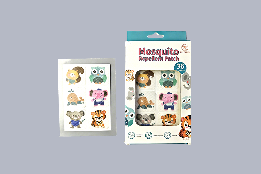 Patch anti-moustique 4 cm × 4 cm 36 pièces