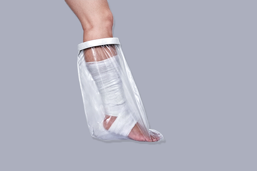 Protecteur de plâtre pour pieds