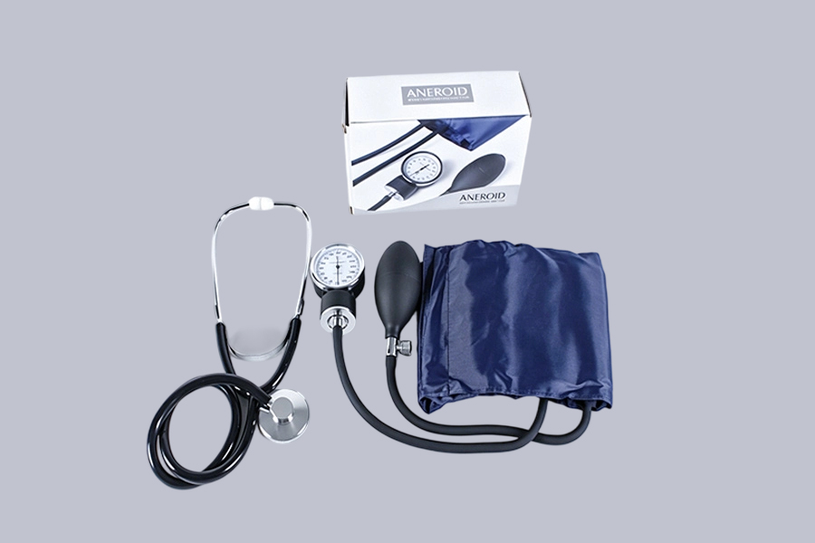 Tensiomètre avec stéthoscope